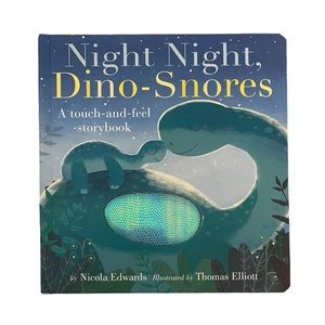 Board Book Night Night Dino-Snores Touch & Feel Story Children’s Toddler Book
